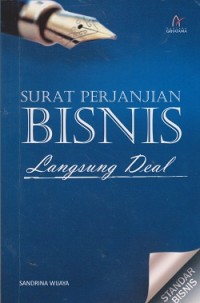 Image of Surat perjanjian bisnis : langsung deal