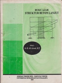 Image of Buku ajar struktur beton lanjut