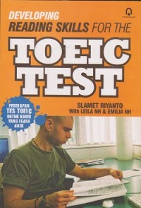 Image of Developing reading skills for the toeic test