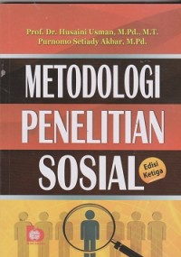 Image of Metodologi penelitian sosial