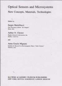 Image of Optical sensors and microsystems new concepts, materials, technologies
