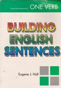 Image of Buildeng english sentences with one verb