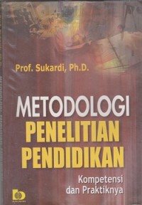 Image of Metode penelitian pendidikan kompetensi dan praktiknya