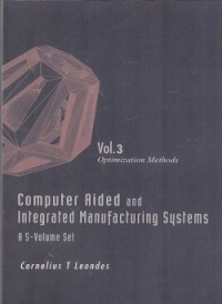 Image of Computer aided and integrated manufacturing systems