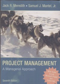 Image of Project management : a managerial approach