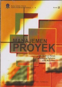Image of Buku materi pokok manajemen proyek