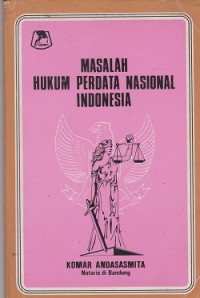 Image of Masalah hukum perdata nasional Indonesia
