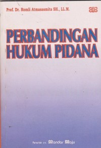 Image of Perbandingan hukum pidana