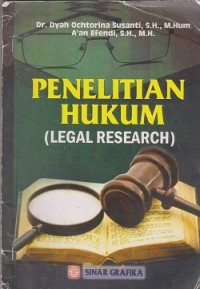 Image of Penelitian hukum (legal research)