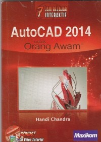 Image of 7 jam belajar interaktif autocad 2014 untuk orang awam