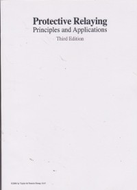 Image of Protective relaying : principles and applications
