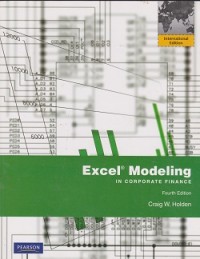 Image of Excel modeling : in corporate finance