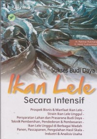 Image of Sukses budi daya ikan lele secara insentif