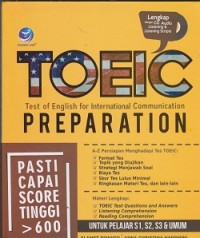 Image of TOEIC - Test of English for International Communication preparation