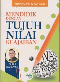 Image of Mendidik dengan tujuh nilai keajaiban