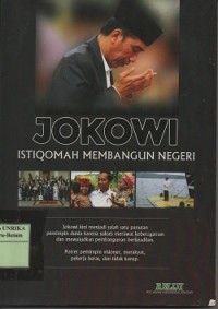 Image of Jokowi istiqomah membangun negeri