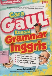 Image of Cara gaul kuasai grammar Inggris