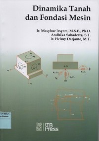 Image of Dinamika tanah dan fondasi mesin