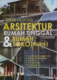 Image of Aneka ide desain arsitektur rumah tinggal & rumah toko (Ruko)