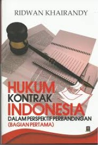 Image of Hukum Kontrak Indonesia Dalam Perspektif Perbandingan