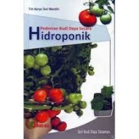 Image of Pedoman Budi Daya Secara Hidroponik