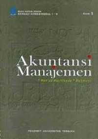 Image of Akuntansi Manajemen