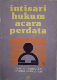 Image of Intisari Hukum Acara Perdata