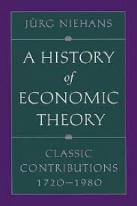 Image of A History Of Economic Theory