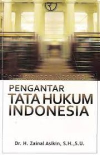 Image of Pengantar Tata Hukum Indonesia