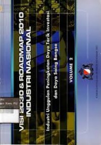 Image of Visi 2030 & Roadmap 2010 Industri Nasional